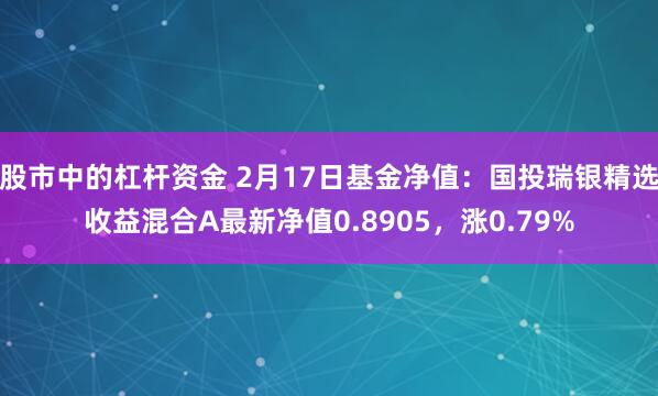 股市中的杠杆资金 2月17日基金净值：国投瑞银精选收益混合A最新净值0.8905，涨0.79%